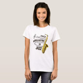 ジャズ鑑賞  Tシャツ (正面フル)