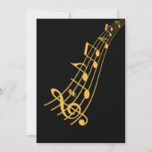 ジャズ音楽トランペットリサイタル 招待状 (裏面)