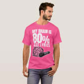 ジャズ音楽ベースのジャズ歌詞ファン引用文 Tシャツ (正面フル)