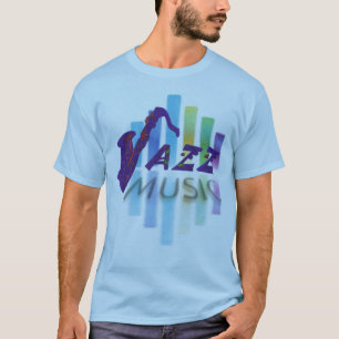 ジャズ音楽 Tシャツ