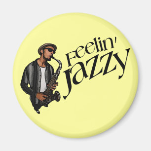 ジャズ風Feelin マグネット