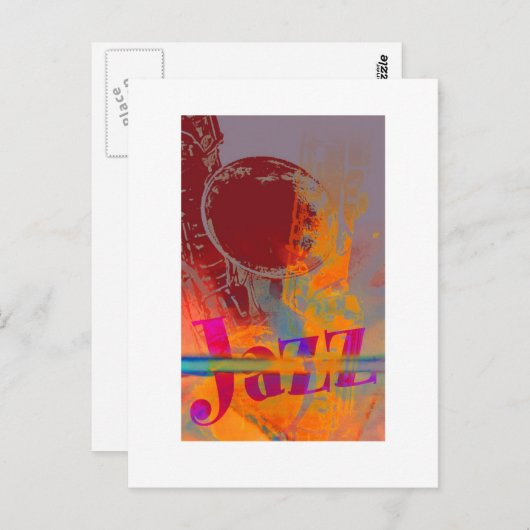 ジャズ11 ポストカード (正面/裏面)