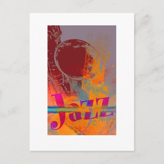 ジャズ11 ポストカード (正面)