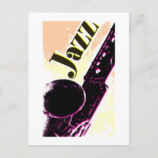 ジャズ14 ポストカード (正面)