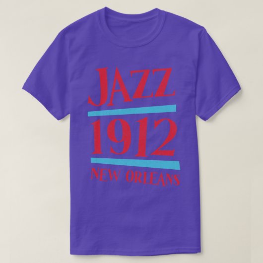 ジャズ1912ヴィンテージ Tシャツ (デザイン正面)