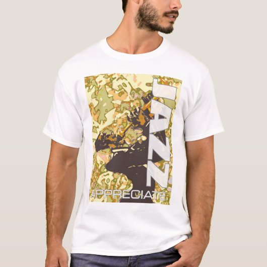 ジャズ2を認めて下さい Tシャツ (正面)