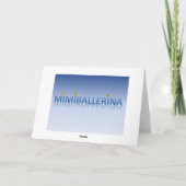 『ジャズ・イット・アップ・グリーティング・カード』 カード (裏面)