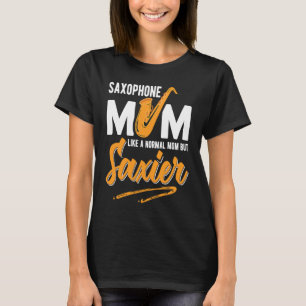 ジャズ・インプロヴィゼーション・サックスアクセサリー サクシエママ Tシャツ