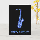 ジャズ カード (黄色い花)