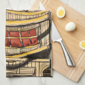 ジャズ キッチンタオル (四つ折り)