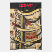 ジャズ キッチンタオル (縦)