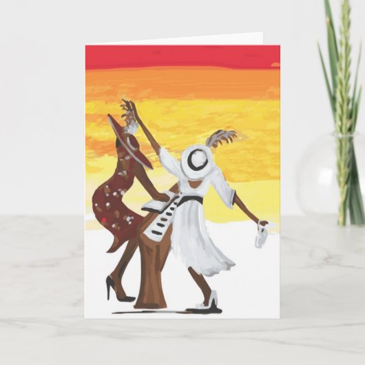 ジャズ・クリスマス シーズンカード (正面)