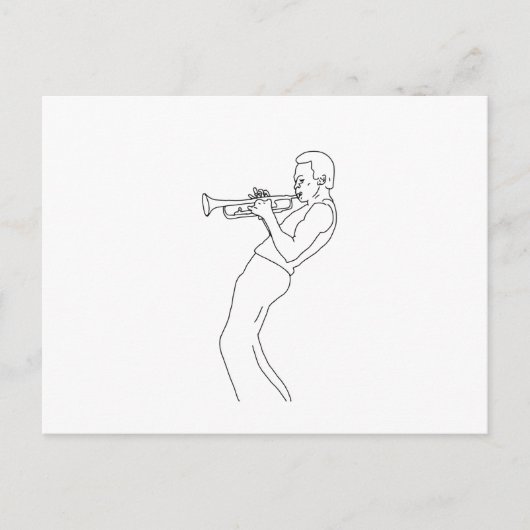 ジャズ シーズンポストカード (正面)