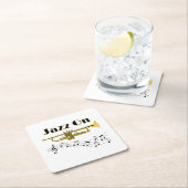 ジャズ スクエアペーパーコースター (インサイチュ)