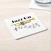 ジャズ スクエアペーパーコースター (アングル)