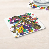 ジャズ スクエアペーパーコースター (アングル)