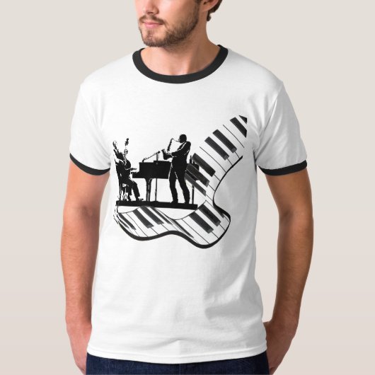 ジャズ・スリー Tシャツ (正面)