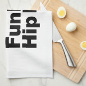 ジャズ&ソウル&ファンク&ヒップホップ キッチンタオル (四つ折り)