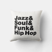 ジャズ&ソウル&ファンク&ヒップホップ クッション (裏面)