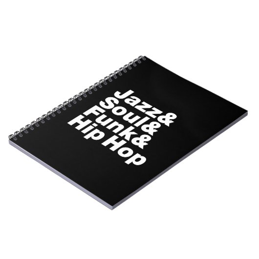 ジャズ&ソウル&ファンク&ヒップホップ ノートブック (左側)