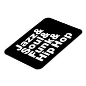 ジャズ&ソウル&ファンク&ヒップホップ マグネット (左側)