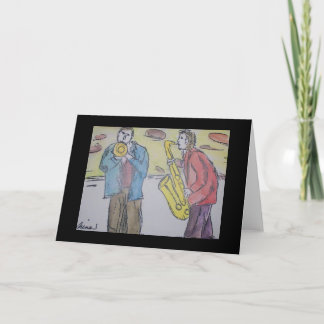 ジャズ・デュオ カード