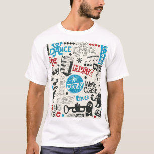 ジャズ・ドードル:エクレクティック・ミュージック・ミックス Tシャツ