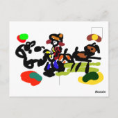 ジャズ ファーム 秋 ポストカード (裏面)