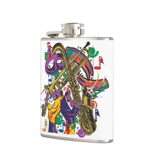 ジャズ フラスク (左)