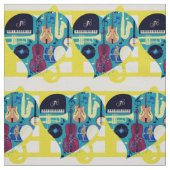 ジャズ・ブルース ファブリック (見本)