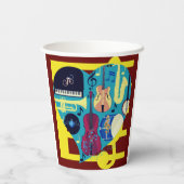 ジャズ・ブルース 紙コップ (裏面)