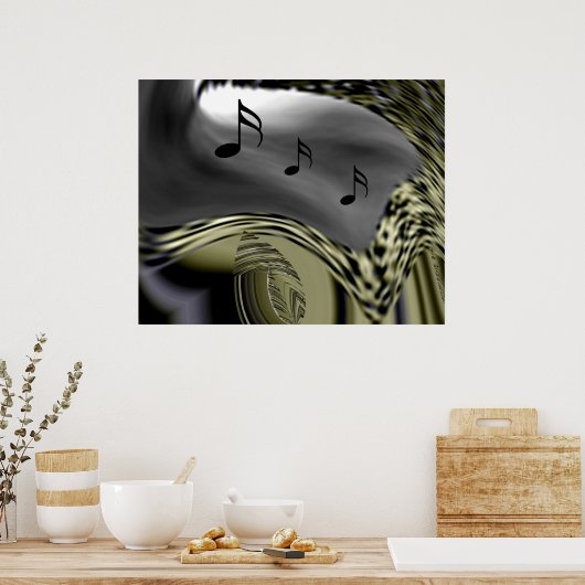 ジャズ ポスター (キッチン)