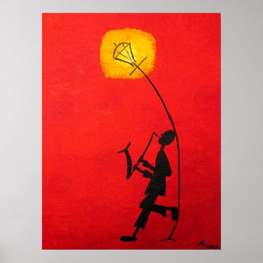 ジャズ ポスター (正面)