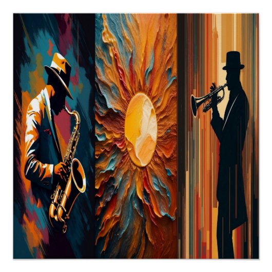 ジャズ ポスター (正面)