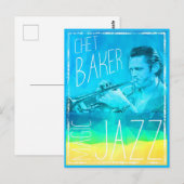 ジャズ ポストカード (正面/裏面)