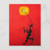 ジャズ ポストカード (正面)