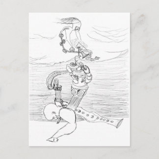 ジャズ ポストカード