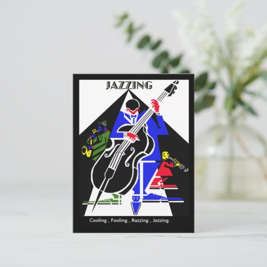 ジャズ… ポストカード (スタンド正面)