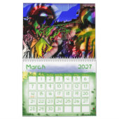 ジャズ- MA - TAZZ カレンダー (3月 2027)