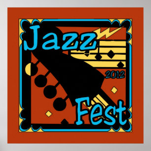 ジャズFestのギター2012年 ポスター