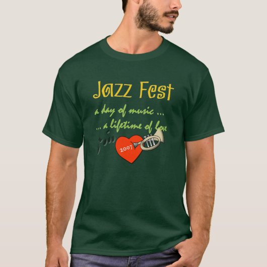 ジャズFest Tシャツ (正面)