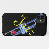 ジャズKatyのトランペットの箱 Case-Mate iPhoneケース (裏面(横))
