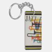 ジャズKeychain キーホルダー (正面左)