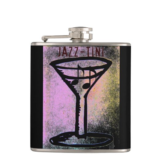 "ジャズTini"マルティーニジャズフラスコ フラスク (正面)