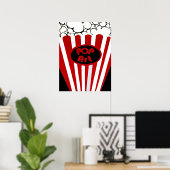 ジャセンソーサアポップ・アートのート ポスター (ホームオフィス)