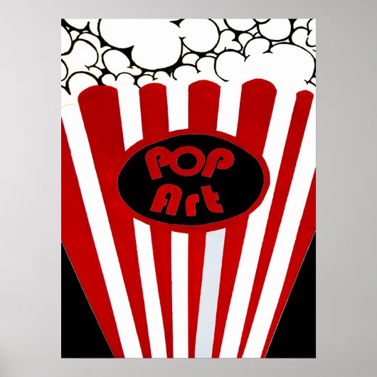 ジャセンソーサアポップ・アートのート ポスター (正面)