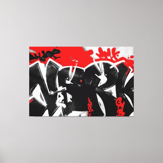 ジャセンソーサスリーピースポーズ キャンバスプリント (正面)