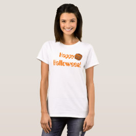 ジャッおもしろいクハッピーハローウィン Tシャツ