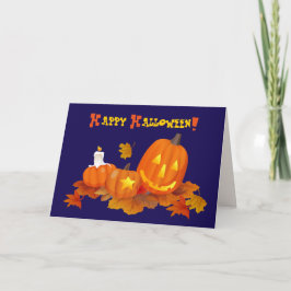 ジャッおもしろいク・オランタンハロウィーン カード