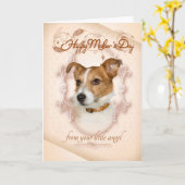 ジャッおもしろいク・ラッセル母の日のカード カード (黄色い花)